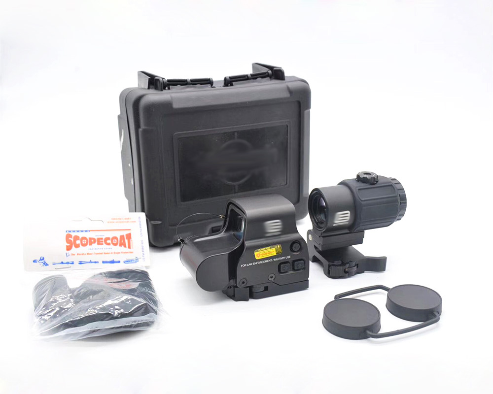 G43+558 Magnifier Scope Combo with Switch to Side QD Mount black